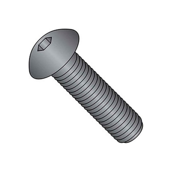 M8 x 1.25 x 20mm - Button Head Socket Cap Screw - 304 Stainless Steel - DIN 7380 - Pkg of 100